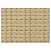 Kerstmis tafelkleed, vrolijk gouden engel tafelkleed (Voorkant (Horizontaal))