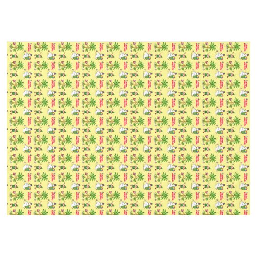 Kerstmis tafelkleed, Zomer Strand Santa Tafelkleed (Voorkant (Horizontaal))