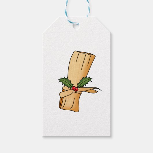 Kerstmis Tamal Cadeaulabel (Voorkant)