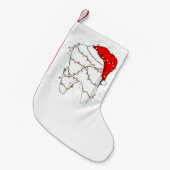 Kerstmis Tandarts grap Kerst  Kleine Kerstsok (Voorkant (Hangend))