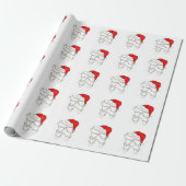 Kerstmis Tandarts Kerst Grappig Cadeaupapier (Uitgerold)