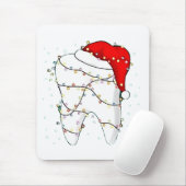 Kerstmis Tandarts Kerst Grappig  Muismat (Met muis)