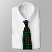 Kerstmis Tartan Groen Zwart Rood Stropdas (Gebonden)