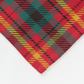 Kerstmis Tartan Plaid Familienaam Jaar Fleece Deken (Hoek)