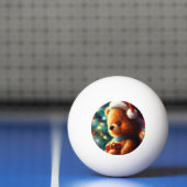 Kerstmis Teddybeer (3) Pingpongbal (Net)