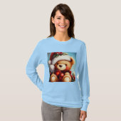 Kerstmis Teddybeer 4 T-shirt (Voorkant volledig)