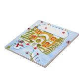 Kerstmis Tegeltje (Zijkant)