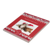 Kerstmis Tegeltje (Zijkant)