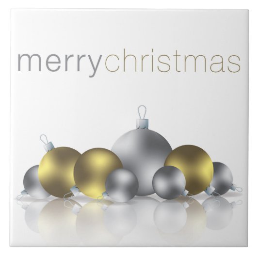 Kerstmis Tegeltje (Voorkant)