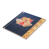 Kerstmis Tegeltje (Zijkant)
