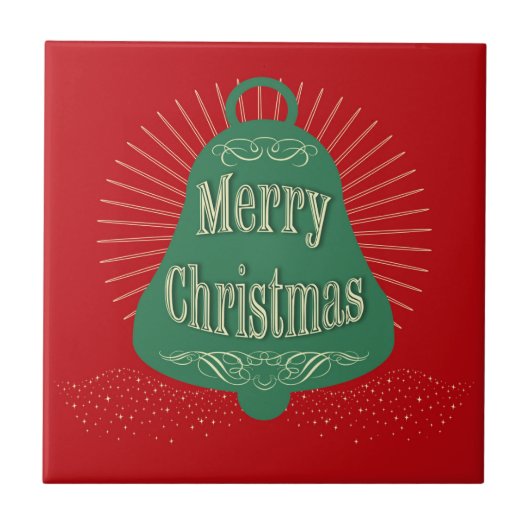 Kerstmis Tegeltje (Voorkant)