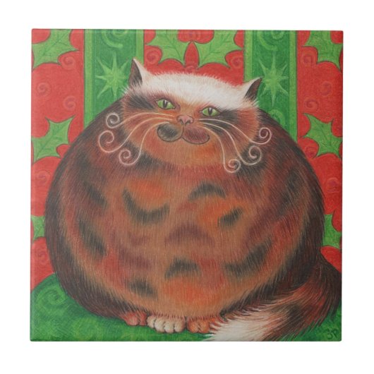 Kerstmis Tegeltje (Voorkant)