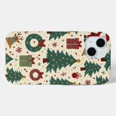 Kerstmis telefoonhoesje Case-Mate iPhone case (Achterkant (horizontaal))