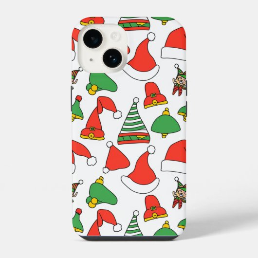 Kerstmis Telefoonontwerp iPhone Hoesje (Achterkant)