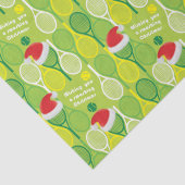 🎄 kerstmis 🎾 tennispatroon  tissuepapier (Detail)