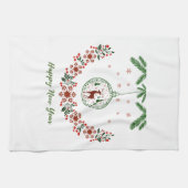 Kerstmis Theedoek (Horizontaal)