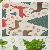 Kerstmis Theedoek (Gevouwen)