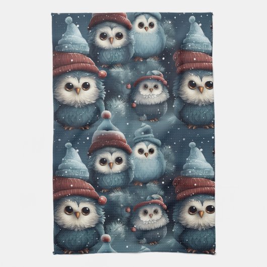 Kerstmis Theedoek (Verticaal)