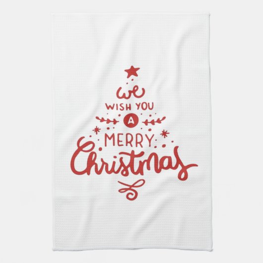 Kerstmis Theedoek (Verticaal)