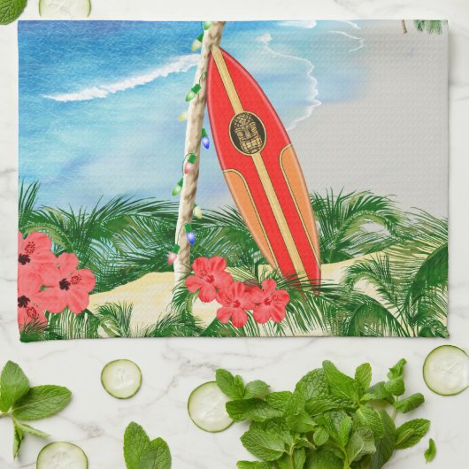 Kerstmis Theedoek (Gevouwen)