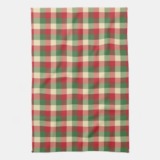 kerstmis theedoek (Verticaal)