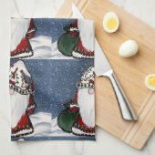 Kerstmis Theedoek (Quarter Fold)