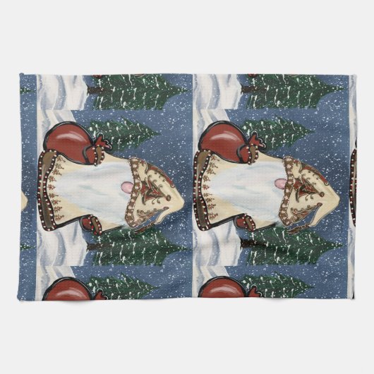 Kerstmis Theedoek (Horizontaal)
