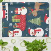 Kerstmis Theedoek (Gevouwen)