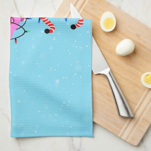 Kerstmis Theedoek (Quarter Fold)