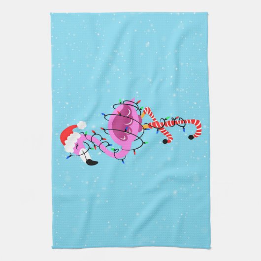 Kerstmis Theedoek (Verticaal)