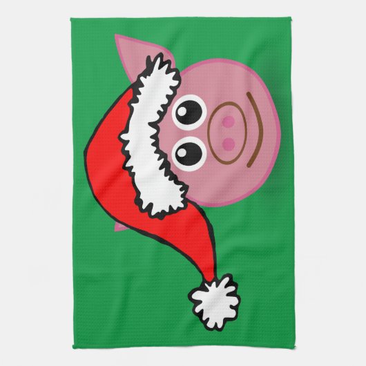 kerstmis theedoek (Verticaal)