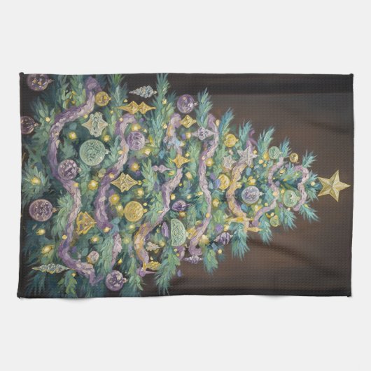 Kerstmis Theedoek (Horizontaal)