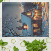 Kerstmis Theedoek (Gevouwen)