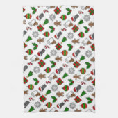 Kerstmis Theedoek (Verticaal)