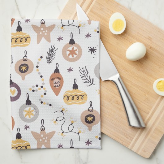 Kerstmis Theedoek (Quarter Fold)