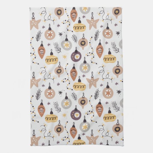 Kerstmis Theedoek (Verticaal)