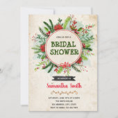 Kerstmis - thema Uitnodiging (Voorkant)