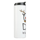 Kerstmis Thermosbeker (Gedraaid links)