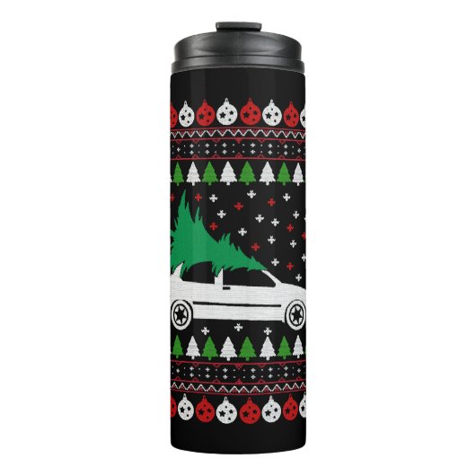 Kerstmis Thermosbeker (Voorkant)