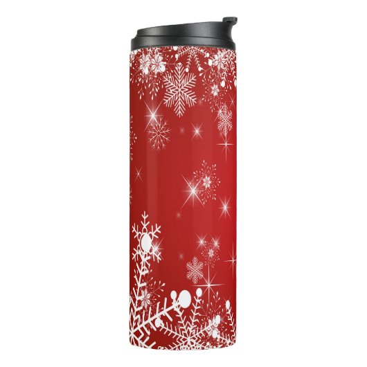 Kerstmis Thermosbeker (Gedraaid links)