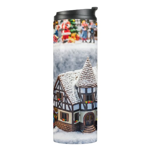 Kerstmis Thermosbeker (Gedraaid links)