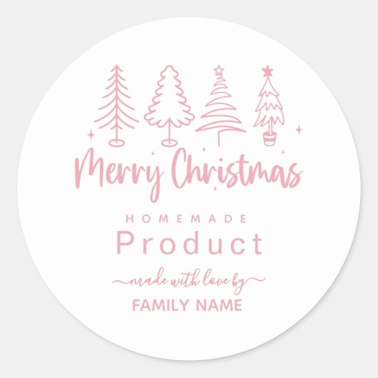 Kerstmis Thuisgemaakte Vakantie Ham door Label (Voorkant)