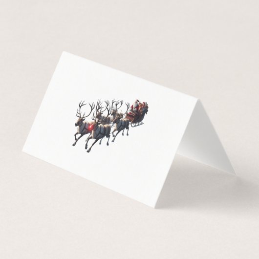 Kerstmis Tijd Kaart (Voorkant)