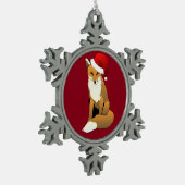 Kerstmis Tin Sneeuwvlok Ornament (Links)