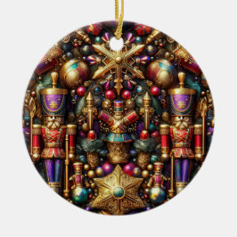 KERSTMIS ~ Tin Soldiers 19e eeuw ~ Keramisch Ornament