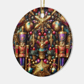 KERSTMIS ~ Tin Soldiers 19e eeuw ~ Keramisch Ornament (Links)