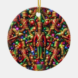 KERSTMIS ~ Tin Soldiers 19e eeuw ~ Keramisch Ornament