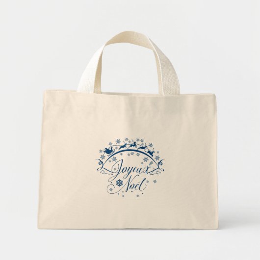 Kerstmis Tiny Tote Tas (Voorkant)