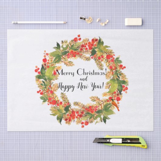 Kerstmis Tissuepapier (Craft)