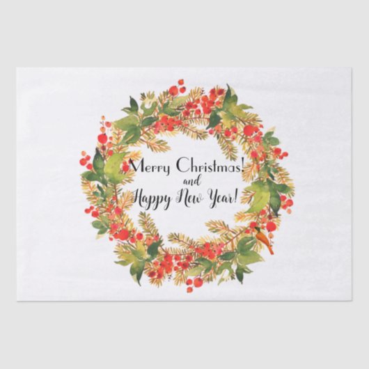 Kerstmis Tissuepapier (Voorkant)